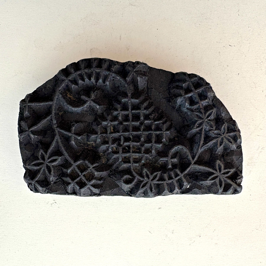 SOLD: Vintage Print Block Medium 8