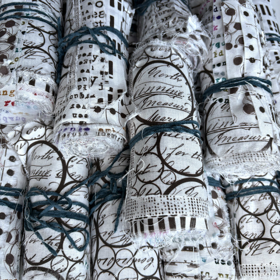 FreeSpirit Fabric Stamped Collection: Ripped Strip Roll