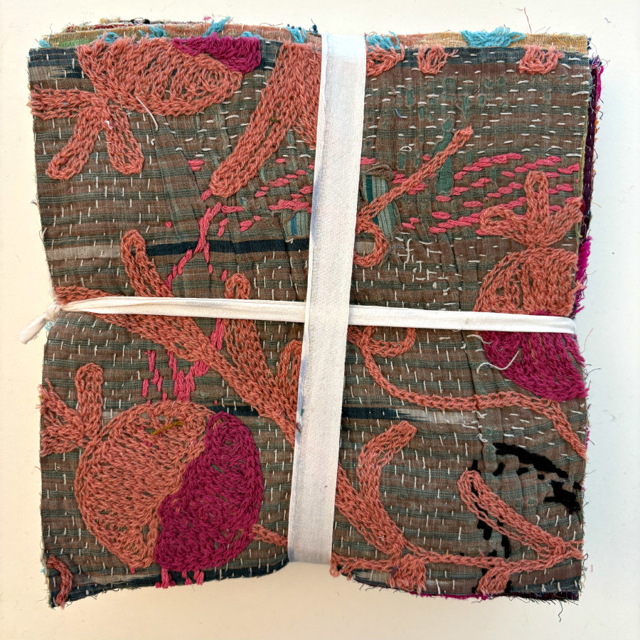 Hand Stitched & Embroidered Kantha Bundle