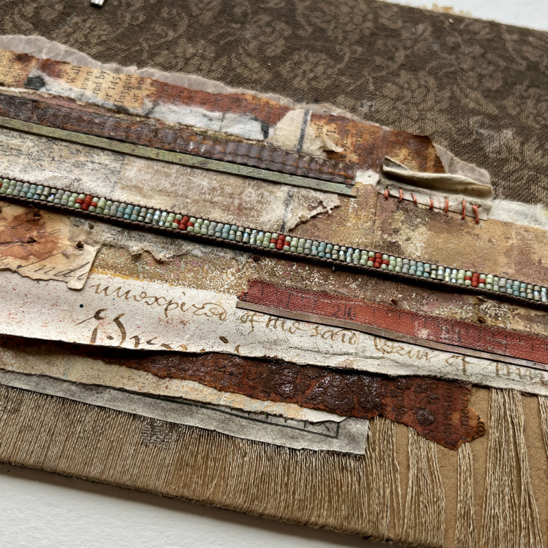 SOLD: Break on Through: Original Mixed Media Art