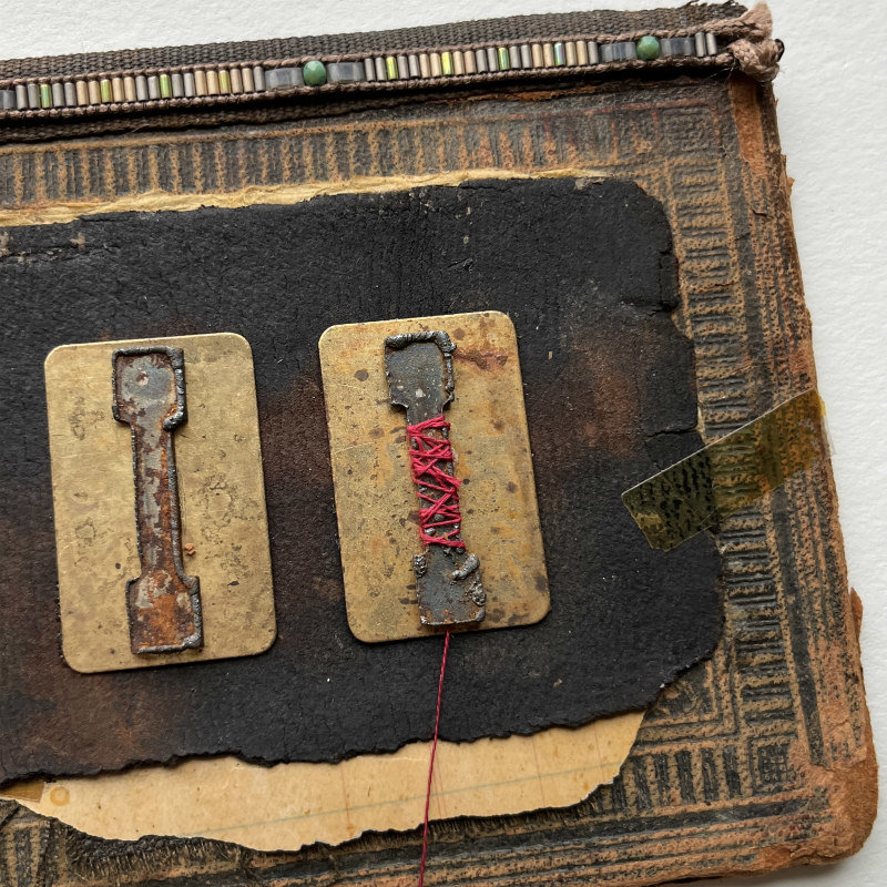 SOLD: Disentangle: Original Mixed Media Art