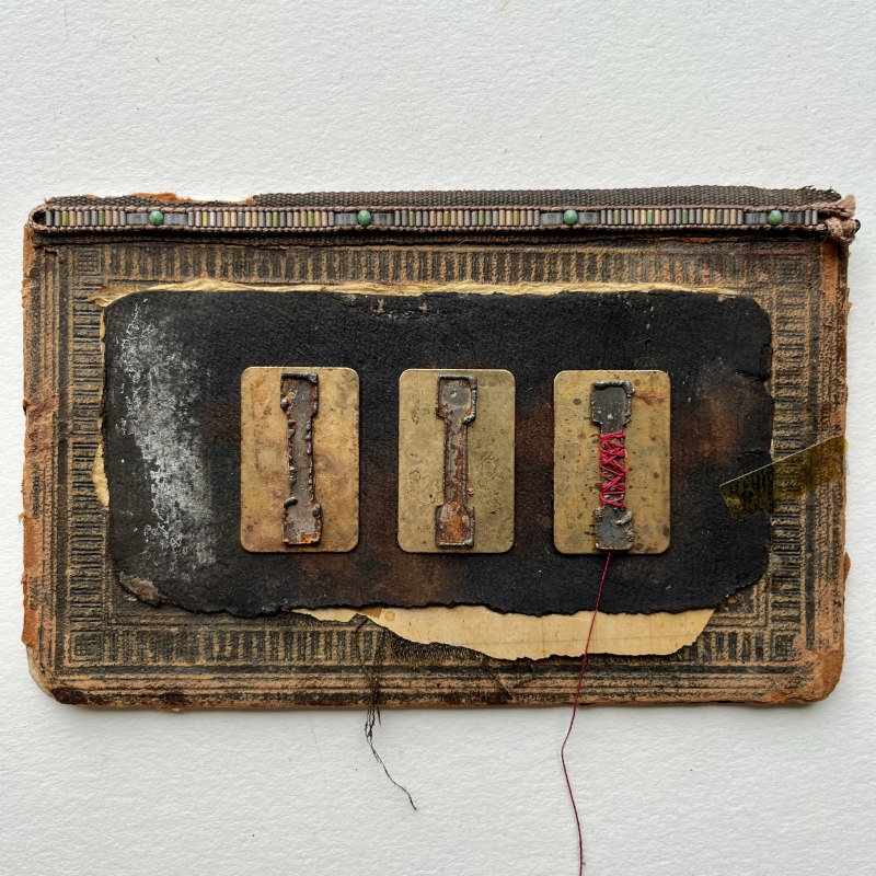 SOLD: Disentangle: Original Mixed Media Art