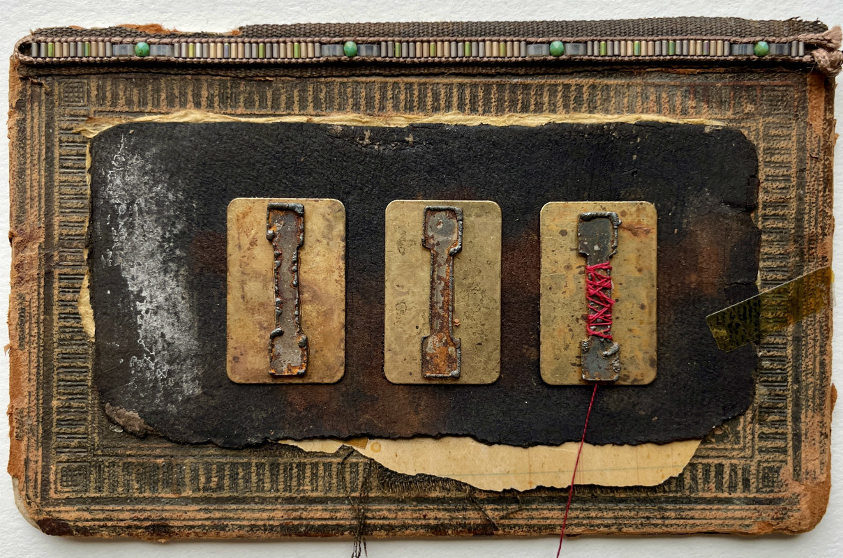 SOLD: Disentangle: Original Mixed Media Art