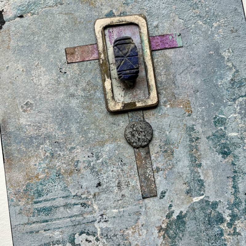 SOLD: Emblematic: Original Mixed Media Art