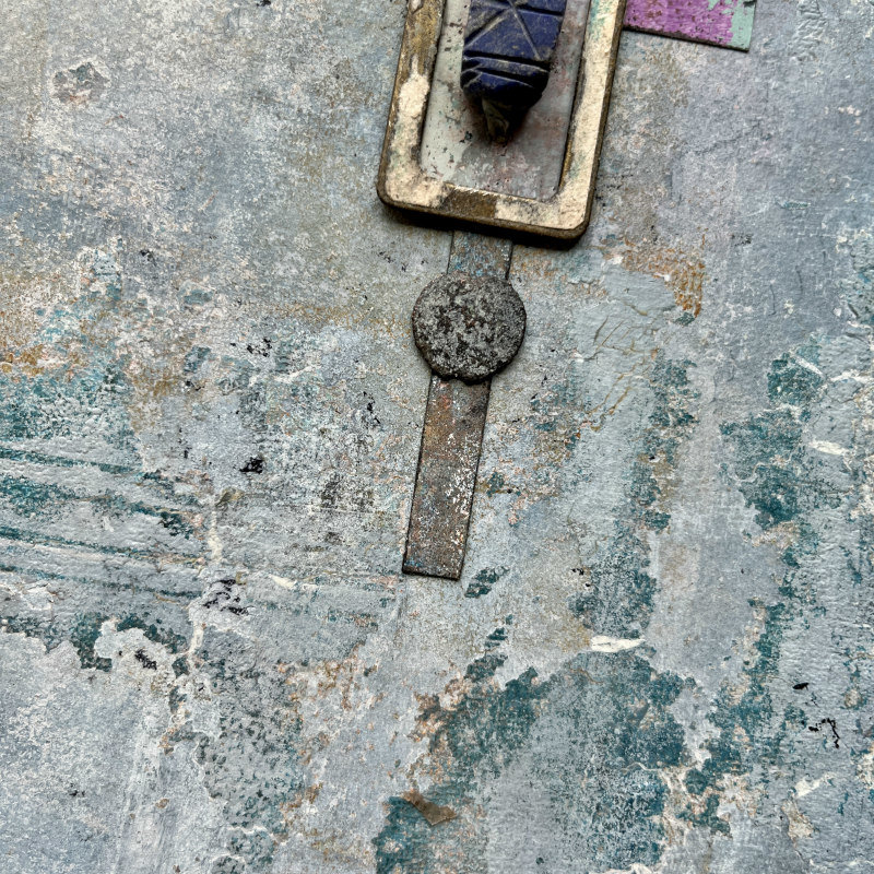 SOLD: Emblematic: Original Mixed Media Art