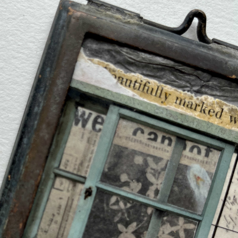 SOLD: Marked With a Difference: Original Mixed Media Art