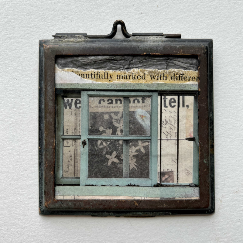 SOLD: Marked With a Difference: Original Mixed Media Art