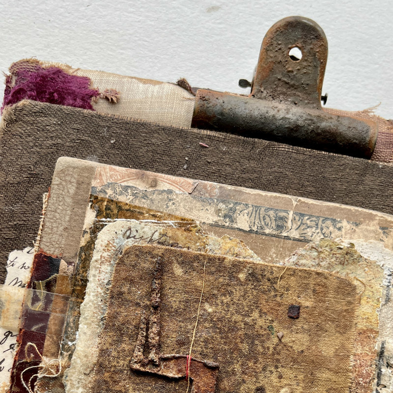 SOLD: On the Edge of: Original Mixed Media Art