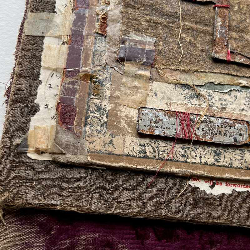 SOLD: On the Edge of: Original Mixed Media Art
