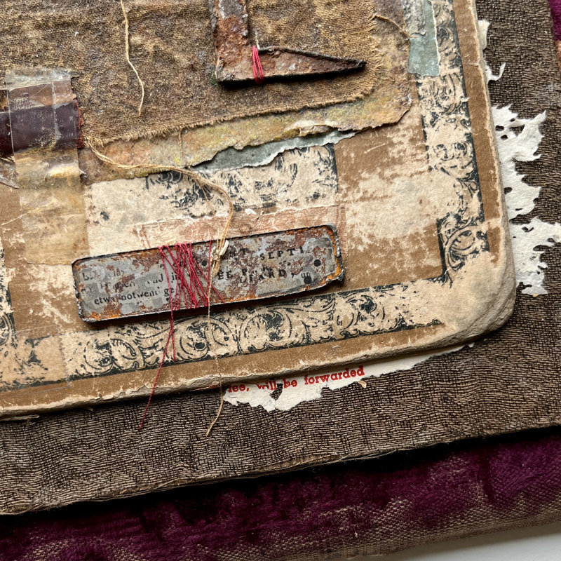 SOLD: On the Edge of: Original Mixed Media Art