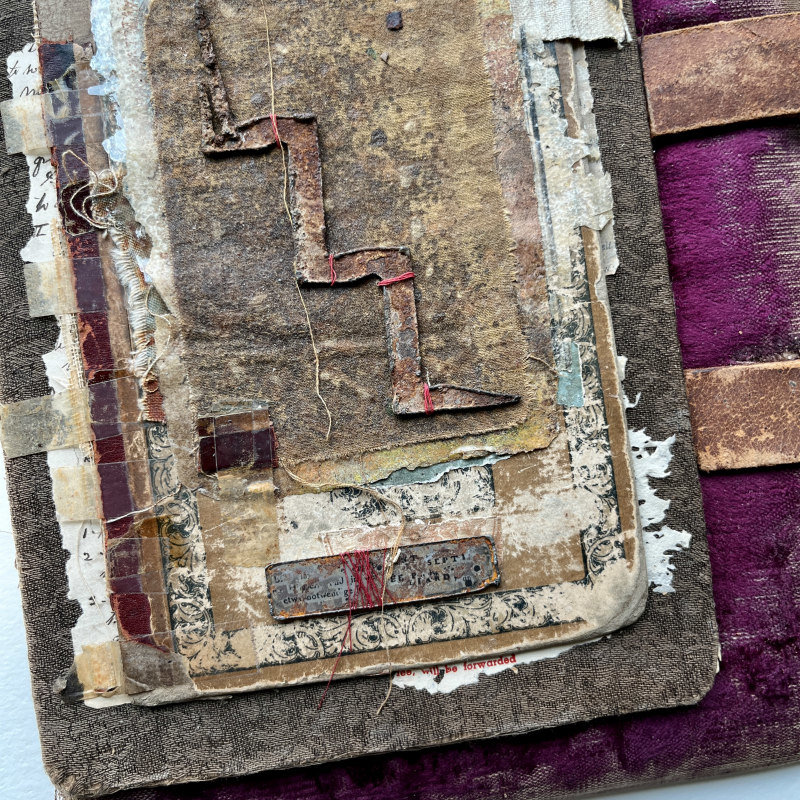 SOLD: On the Edge of: Original Mixed Media Art