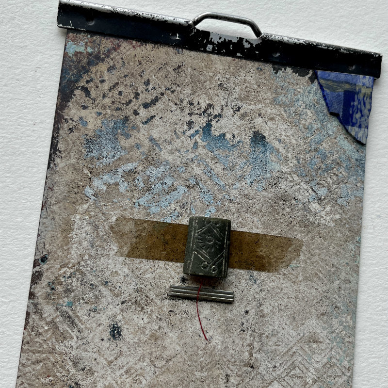 SOLD: Sanctuary: Original Mixed Media Art