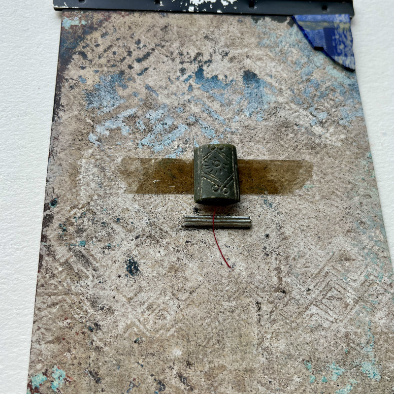 SOLD: Sanctuary: Original Mixed Media Art