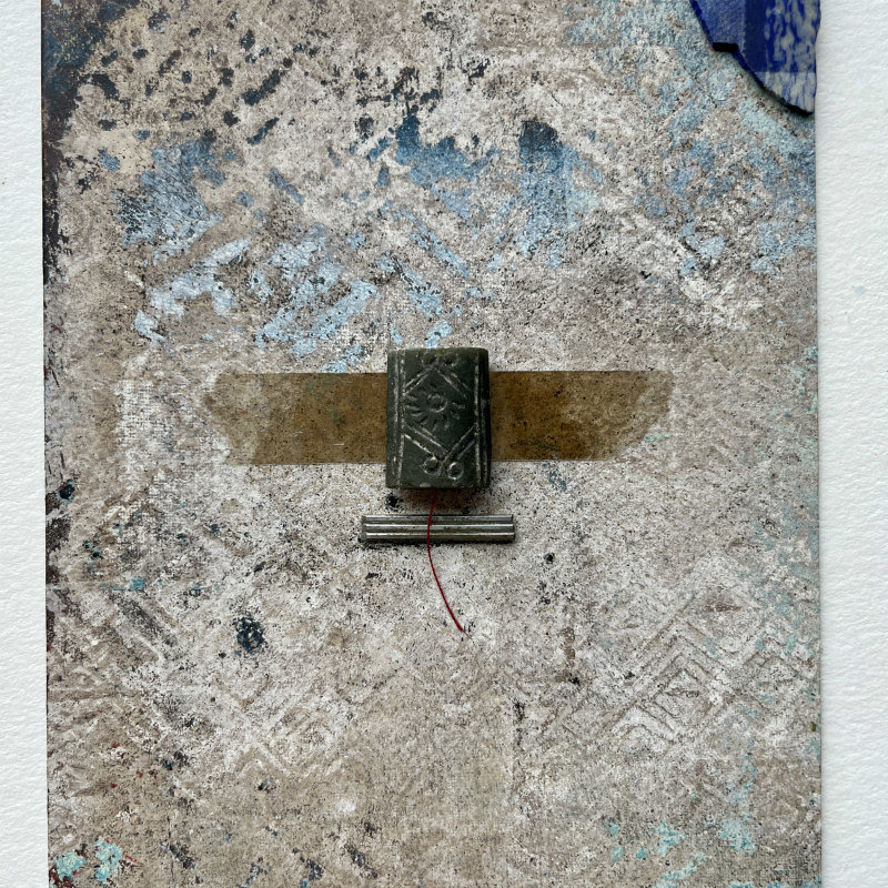 SOLD: Sanctuary: Original Mixed Media Art