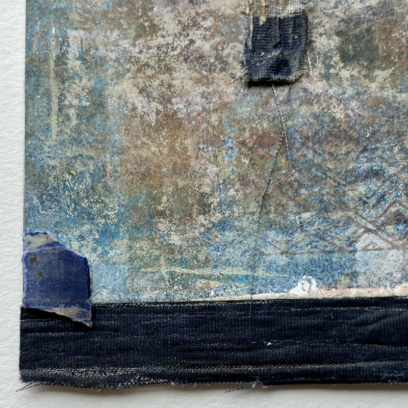 SOLD: Through the Clouds: Original Mixed Media Art