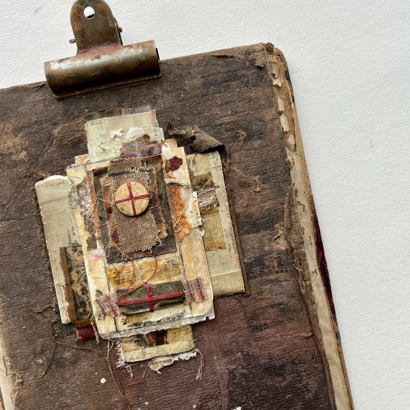 Where it All Began: Original Mixed Media Art