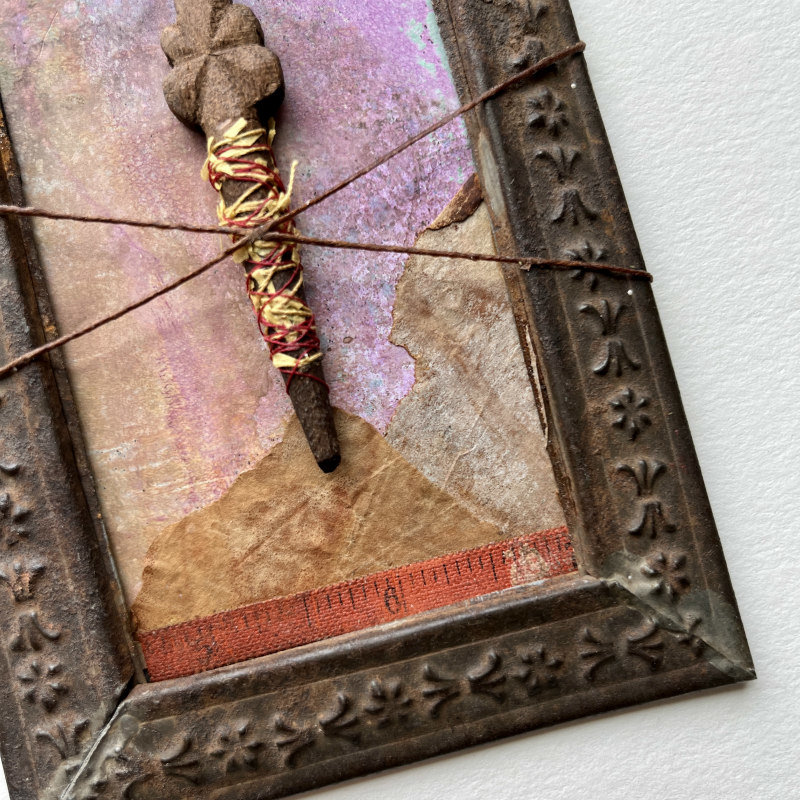 SOLD: The Power of Embrace: Original Mixed Media Art