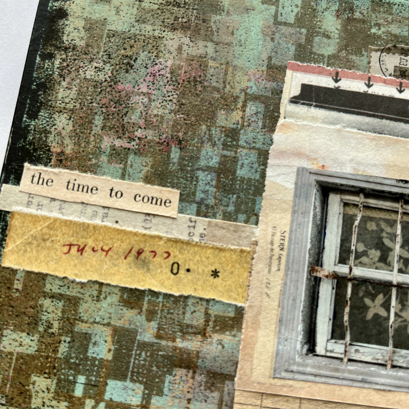 The Time to Come: Original Mixed Media Art