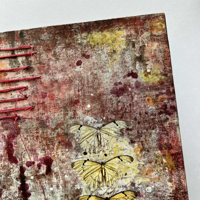 The Trilogy: Original Mixed Media Art