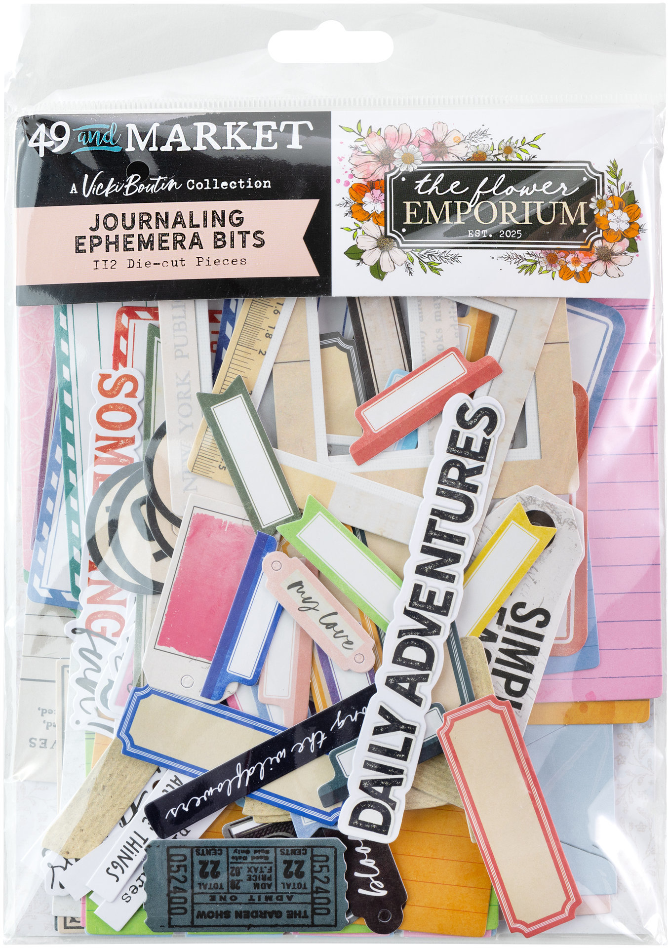 Vicki Boutin Flower Emporium: Journaling Ephemera Bits