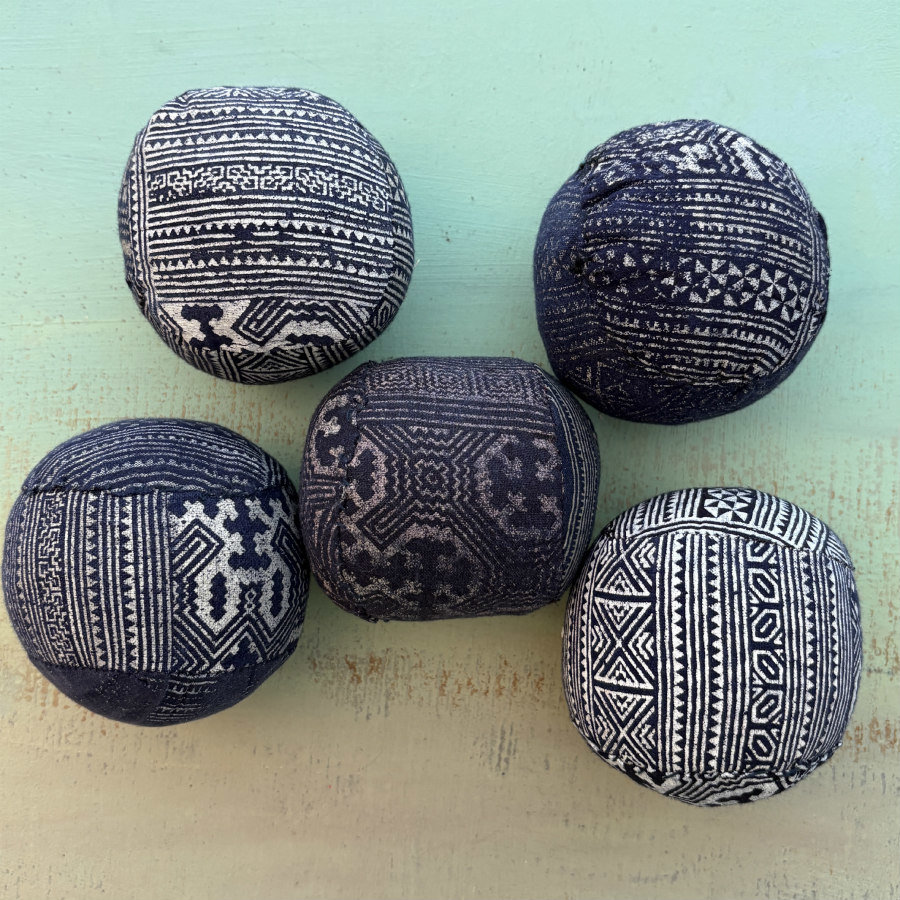Hmong Tribal Vietnamese Cloth Ball 2