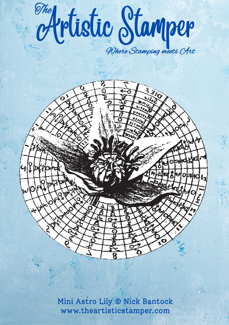 BACKORDERED: 10% Off: Nick Bantock Cling Rubber Stamps: Mini Bundle Set
