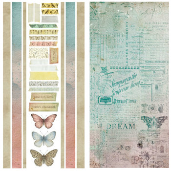 49 and Market Washi Tape Sheets: The Quiet Observer