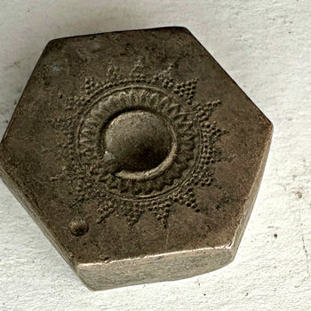 Afghan Antique Brass Jewelry Mold 