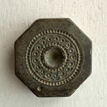 Afghan Antique Brass Jewelry Mold 