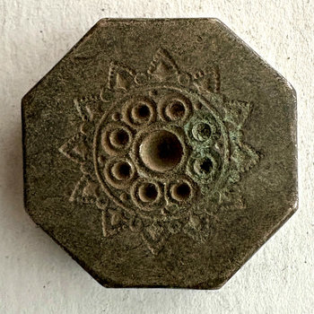 Afghan Antique Brass Jewelry Mold 