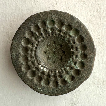 Afghan Antique Brass Jewelry Mold 