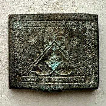 Afghan Antique Brass Jewelry Mold 