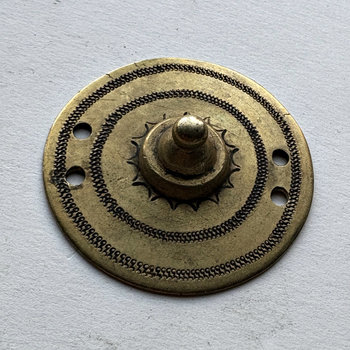 Ethiopian Antique Brass Medallion 