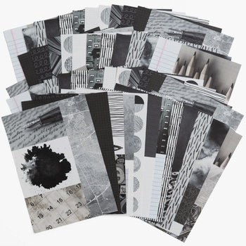 Archer & Olive Collage Paper Pad: Ink & Type