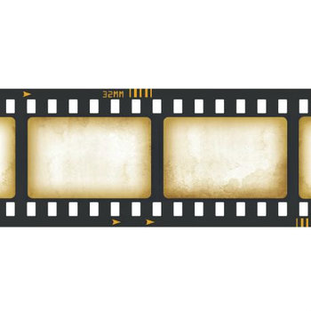 Arden: Vintage Sepia Film Reel PET Tape