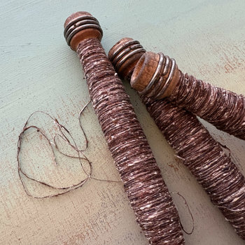 SOLD: Vintage Bobbin with Thread