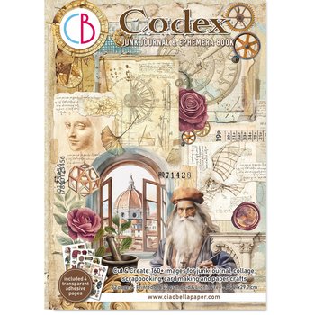 Ciao Bella Junk Journal Ephemera Book: Codex
