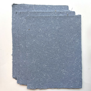 RESTOCKED: Natural Handmade Paper: Denim Jeans