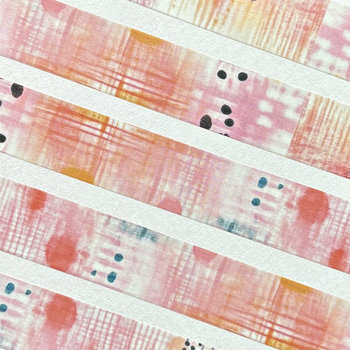 Collage Soup Washi Tape: Grid + Glow