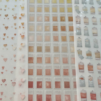 Alexandra Renke Color Miracle Rub-Ons: Yellow-Orange-Red