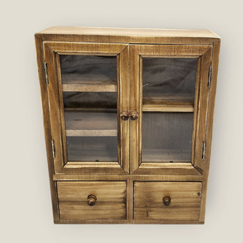 Desktop Wooden Storage Cabinet