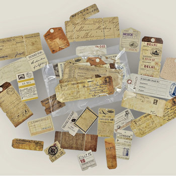 Tickets & Tags Ephemera Cutouts