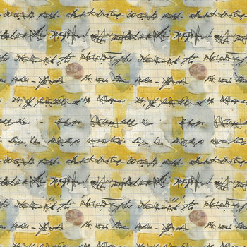 FreeSpirit One Layer Away Fabric ½ Yard+: Asemic