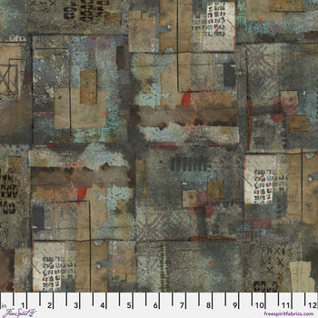 FreeSpirit One Layer Away Fabric ½ Yard+: Down to Earth