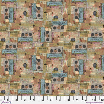 FreeSpirit One Layer Away Fabric ½ Yard+: Patch