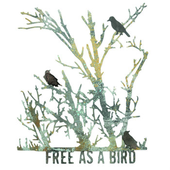 Seth Apter Sizzix Thinlit Dies: Free Bird