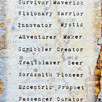 SOLD: Journal Jargon 9 Cling Rubber Stamp Set