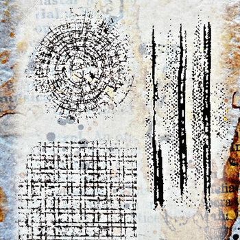 SOLD: Pathways Cling Rubber Stamp Set