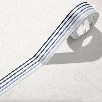 Lauren Phelps Stripes Washi Tape: Blue
