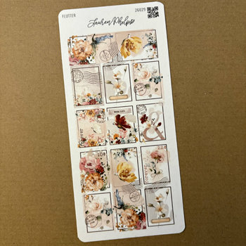 Lauren Phelps Matte Washi Stickers: Flutter